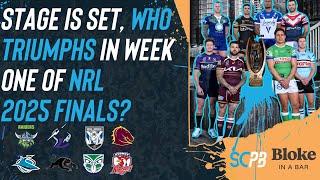 NRL 2025 - Stage is set, who triumphs in week one of nrl 2025 finals?