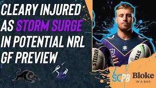 NRL 2024 - Cleary hurt as Storm surge in potential grand final preview