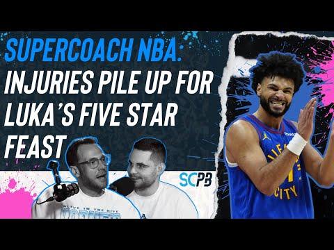 SC Playbook: Supercoach NBA, injuries rise for Luka’s five star feast ft 17th overall