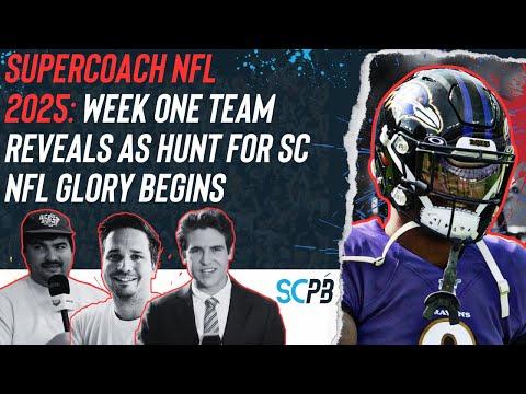 SC Playbook: Supercoach NFL week one team reveals + analysis & strategy