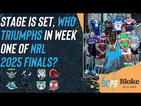 NRL 2025 - Stage is set, who triumphs in week one of nrl 2025 finals?